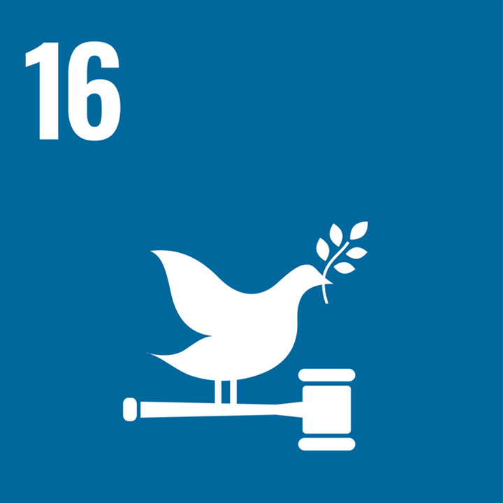 SDGs指標:16.和平與正義制度